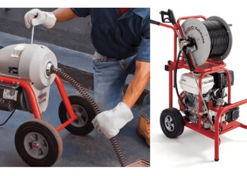 Destape de WC residencial con equipo K60 en Aguascalientes