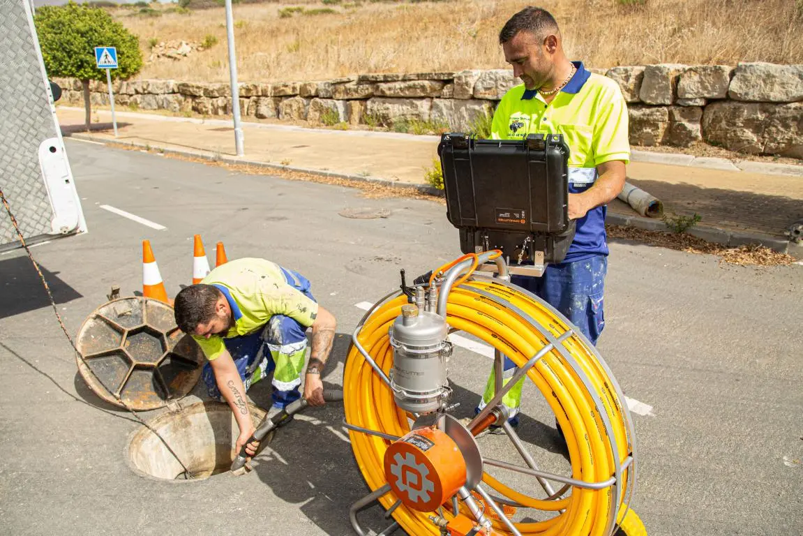Localización de tuberías ocultas en Aguascalientes