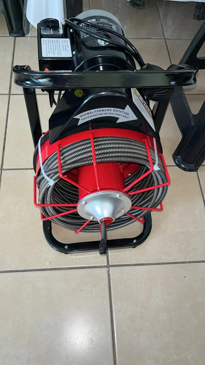 Máquina limpiadora de drenaje VEVOR para destapar tuberías en Aguascalientes